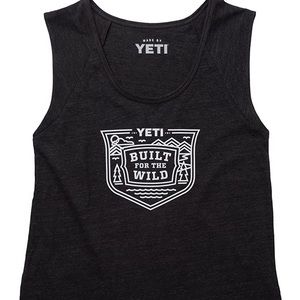yeti built for the wild tank top